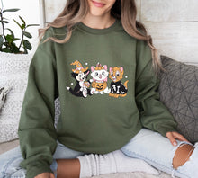Load image into Gallery viewer, Adult Spooky Cats Crewneck