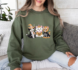 Adult Spooky Cats Crewneck
