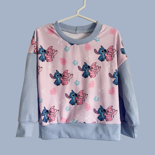 Size 4 Stitch & Angel Summer Crewneck