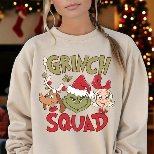 Adult He’s a Mean One Crewneck