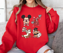 Load image into Gallery viewer, Adult Valentine Mash up Crewneck
