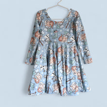 Load image into Gallery viewer, Ice Sisters Twirl Dress