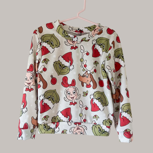 Size 4 It’s the Grinch Crewneck