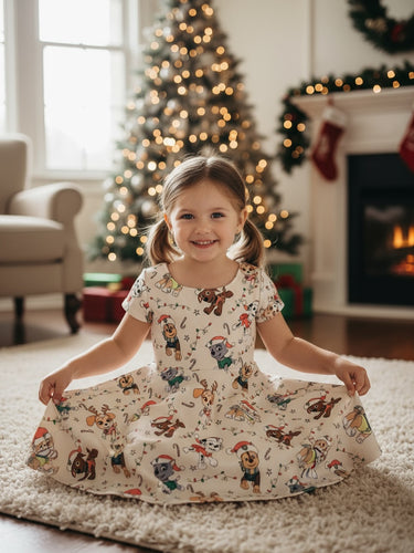 Size 2 Pup Rescue Twirl Dress