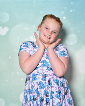 Load image into Gallery viewer, Rainbows &amp; Aliens Twirl Dress
