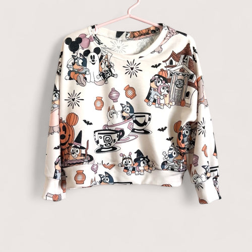 Size 3 Spooky Sisters Crewneck