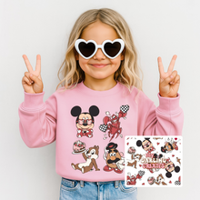 Load image into Gallery viewer, Youth Valentines Mash up Crewneck &amp; Legging Set