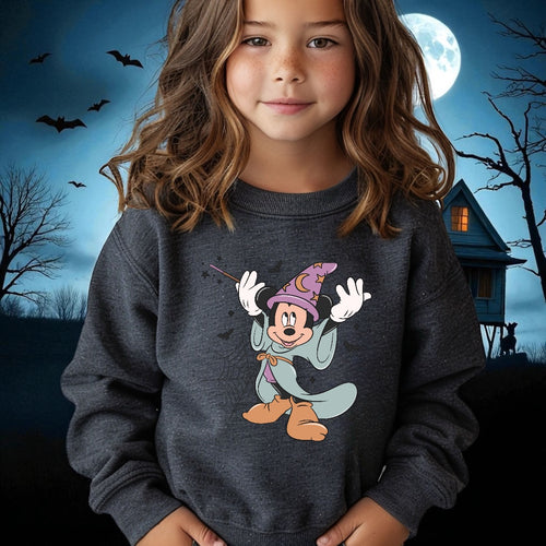 Youth Mouse Wizard Crewneck