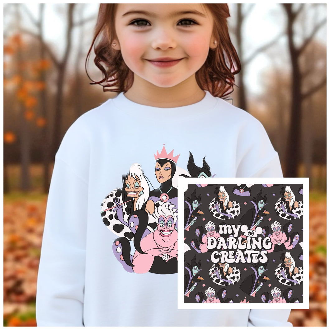 Youth Villain Crewneck & Legging Set