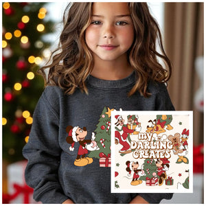 Youth Oh Christmas Tree Crewneck & Legging Set
