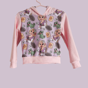 Size 8, 10 & 12 Tower Princess Lined Hoodie