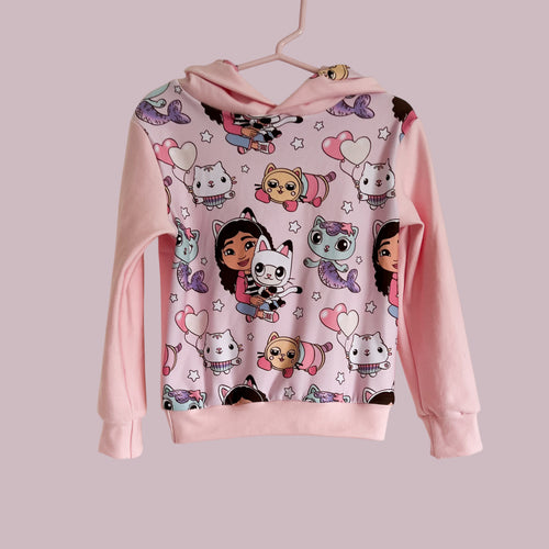 Size 5, 6 & 7 Dollhouse Lined Hoodie