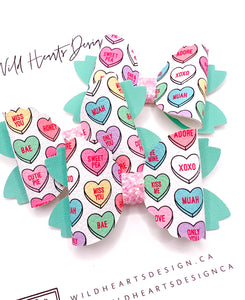 From the Heart Mini Bow