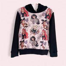 Load image into Gallery viewer, Size 4 Spooky Sisters Lined Hoodie