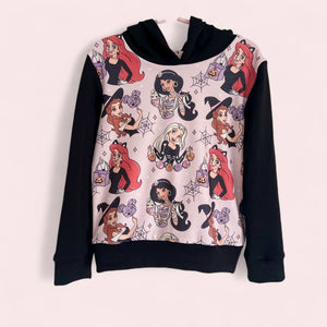 Size 4 Spooky Sisters Lined Hoodie