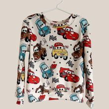 Load image into Gallery viewer, Size 2 I love Cars Crewneck
