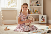 Load image into Gallery viewer, Bunnies &amp; Blooms Twirl Dress