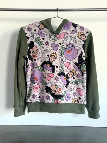Size 4 Villian Lined Hoodie