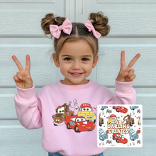 Load image into Gallery viewer, Toddler Cars Love Crewneck &amp; Legging Set