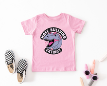 Load image into Gallery viewer, Youth Purple Make Bullying Extinct Tshirt