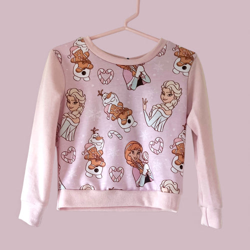 Size 2 Cookies & Snowmen Crewneck