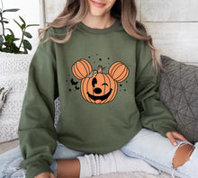 Load image into Gallery viewer, Adult Too Cute to Spook Crewneck