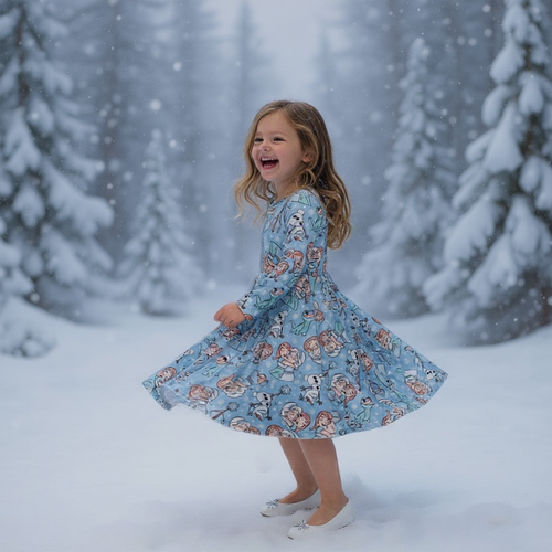Ice Sisters Twirl Dress