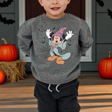 Load image into Gallery viewer, Toddler Mouse Wizard Crewneck