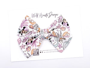 Mermouse Hand Tied Bow