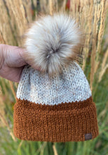 Load image into Gallery viewer, Adult Two-Tone Double Brim Beanie