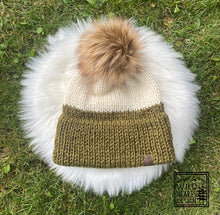 Load image into Gallery viewer, Adult Two-Tone Double Brim Beanie
