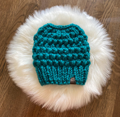 Adult Messy Bun Hat