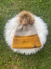 Load image into Gallery viewer, Adult Two-Tone Double Brim Beanie